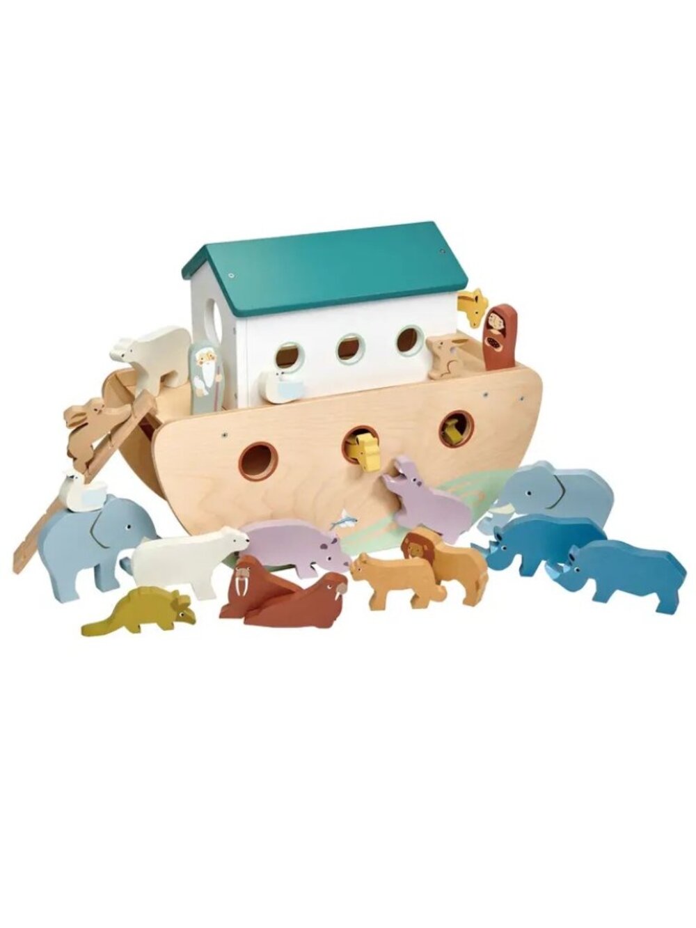 Tender Leaf Toys Noah's Ark Wooden Playset